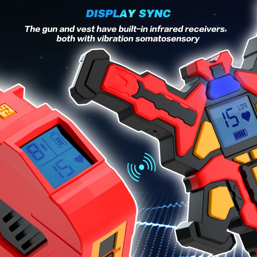 VATOS Upgrade Data Sync Laser  - Laser Tag Set Kids review and price