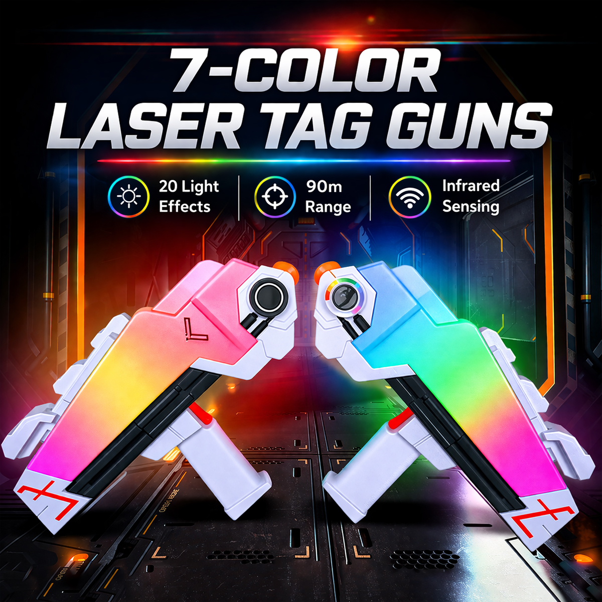 Infrared Laser Tag Gun Set for - Laser Tag Set Kids review and price