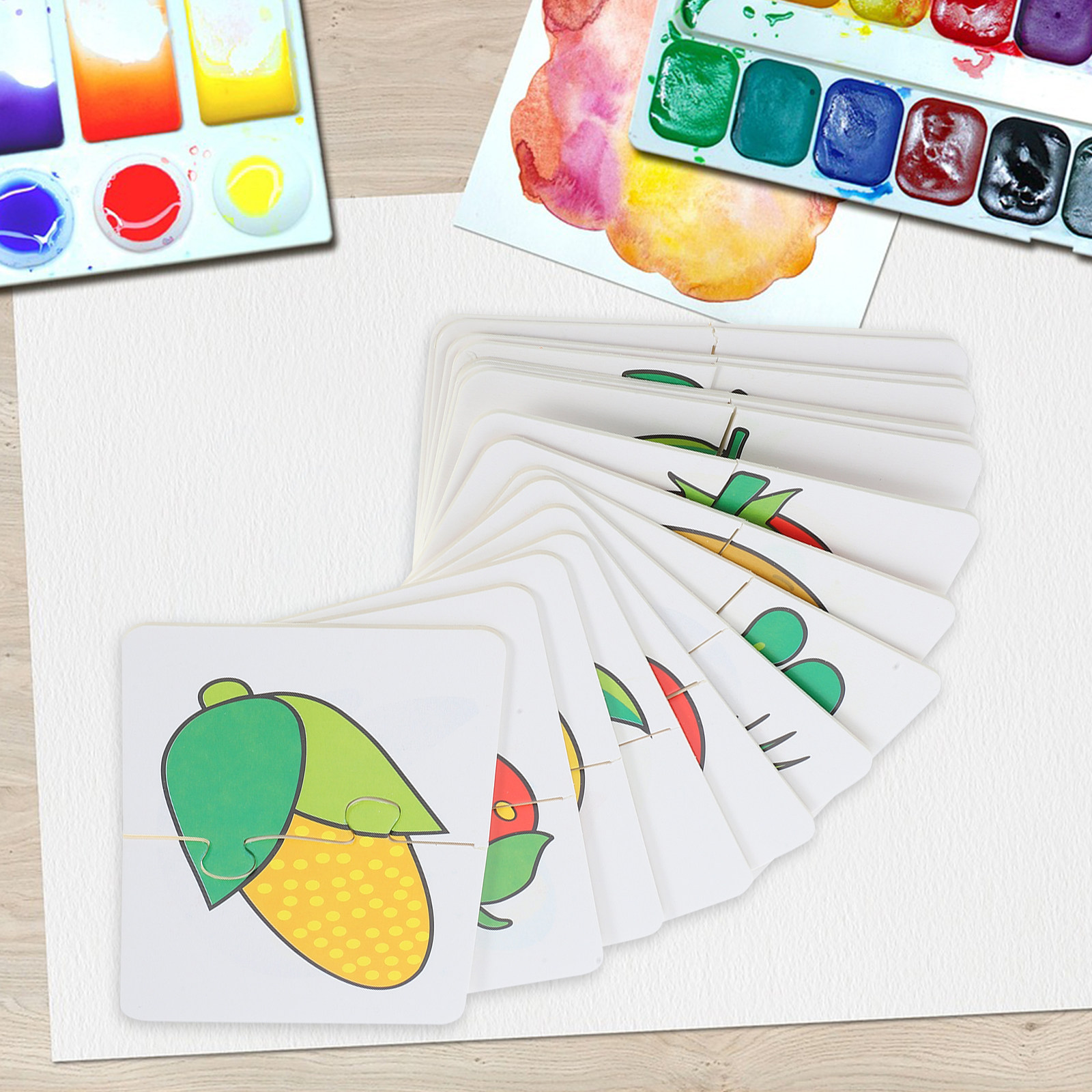 1Set Fruit Vegetable Flash Car - Educational Flash Card review and price
