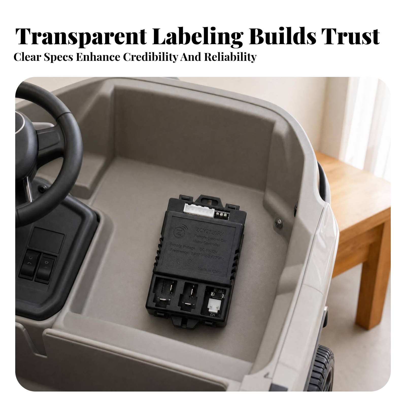 Electric Car Wireless Receiver - Kids Toys Electric Car review and price