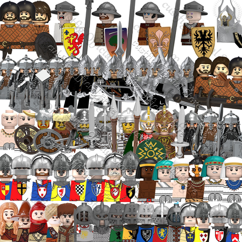 MOC Medieval Castle Rome Knigh - Kids Toys Egypt review and price