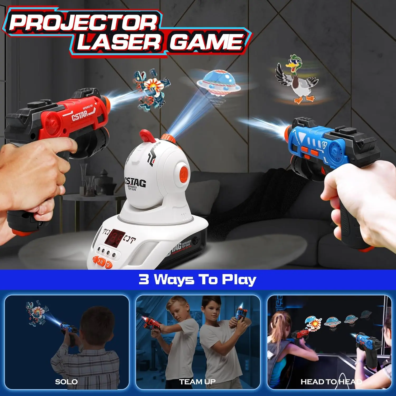 Kids Laser Tag Infrared Battle - Laser Tag Set Kids review and price